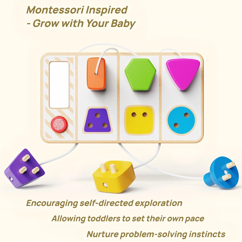 Itainq Montessori Toys for 1 Year Old, Toddler Travel Toys