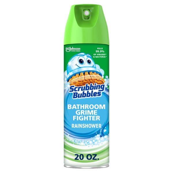 Scrubbing Bubbles Scrubbing Bubbles Bathroom and Shower Cleaner Disinfectant Aerosol,