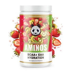 Panda Supps  AMINOS - BCAA + EAA & Electrolytes:_Kiwi Strawberry