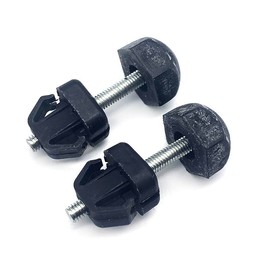 Zoucsj F4TZ16758A 2Pcs Hood Bumper Stop Adjusters For Ford F150 1992-1996 F-Super Duty Explorer Bronco