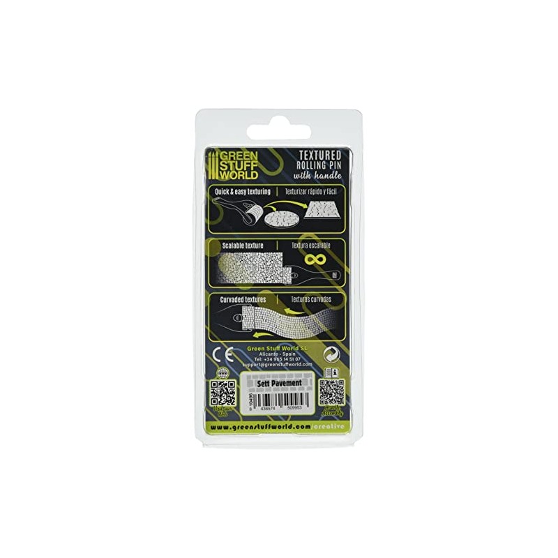 Green Stuff World - Rolling pin with Handle – Sett