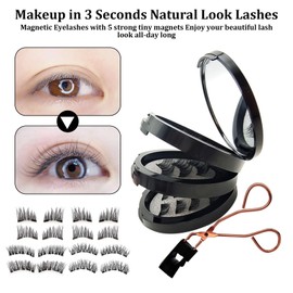 Magnetic Eyelashes, Magnetic Lashes, Magnetic Eyelashes, Without Eyeliner, Magnetic Eyelashes, Magnetic Eyelashes, Without Eyeliner, Magnetic Eyelashes, Magnetic Natural Look, Natural Look