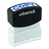 Universal 10047 Message Stamp, COPY, Pre-Inked One-Color, Blue