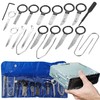 Retoo Unlocking Tool Car Radio Removal Tool 20-Piece Car Radios