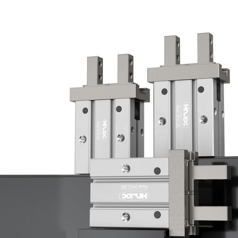 HNJPC Pneumatic Finger Cylinder Small Parallel Gripper Pneumatic Attachment MHZ2-25D