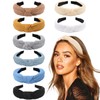 DRESHOW - Diademas de turbante para mujer, de plástico, para