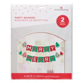 American Greetings Christmas Party Supplies, Photo Booth Props with Banners (22-Count)