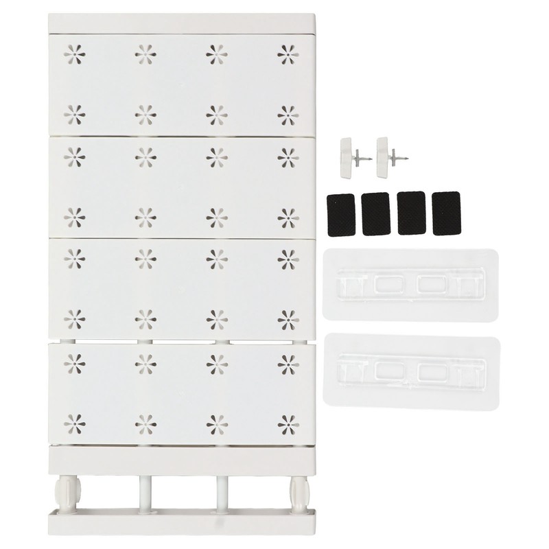 Wardrobe Partition Board Storage Extendable Rod Space Saving Layered Partition