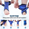 Hilph Ankle Ice Pack Wrap for Kids Women, Reusable Washable