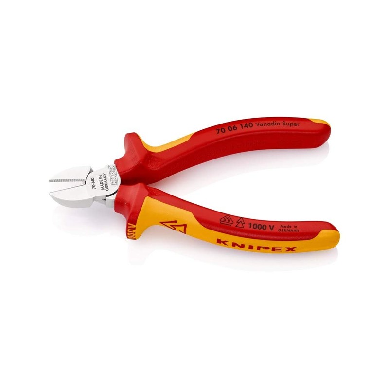 kunipekkusu KNIPEX 7006 – 140 Insulated Oblique Nipper 1000 V (SB)
