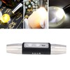 Identification Flashlight Super Bright USB Rechargeable Quad LEDs Portable Jade