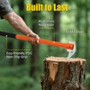 PIRIPARA 30 Inches Pickaroon Logging Tool, Hookaroon Log Roller Forestry