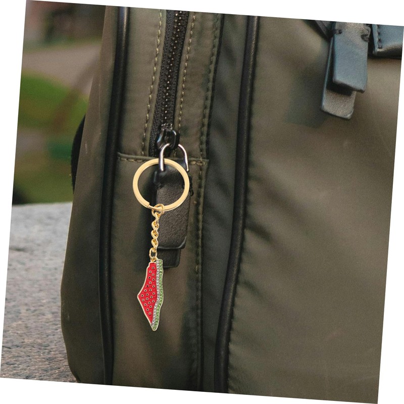 Ciieeo Watermelon Keychain Key Rings Wallet Keychain Cute Watermelon Charm