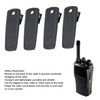 Zopsc 4PCS Radio Clip, Portable Two Way Talk Radio Belt
