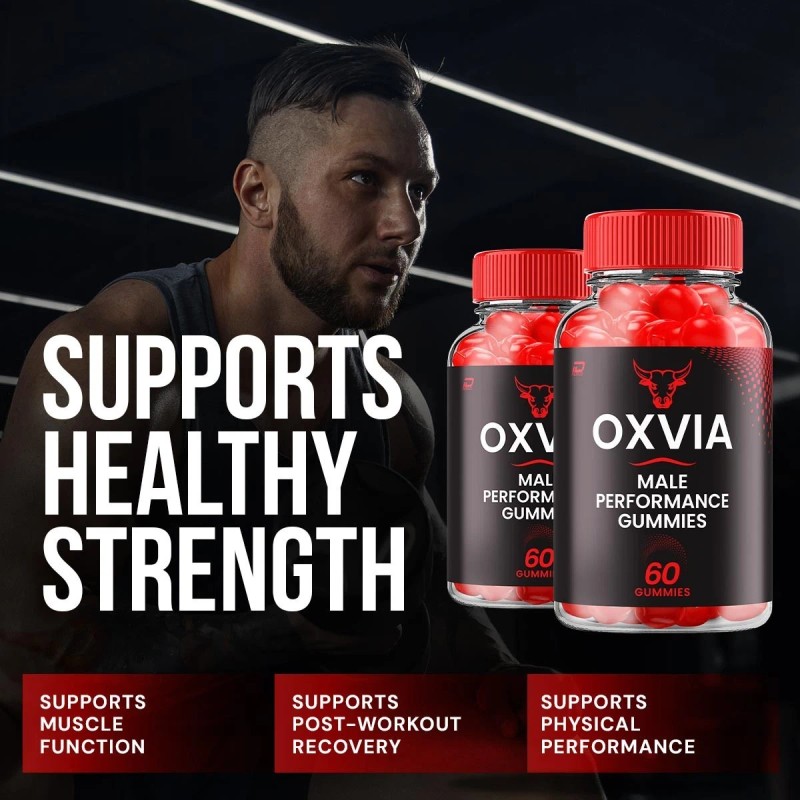 Oxvia (1 Pack) Oxvia Gummies for Men – Oxvia Male