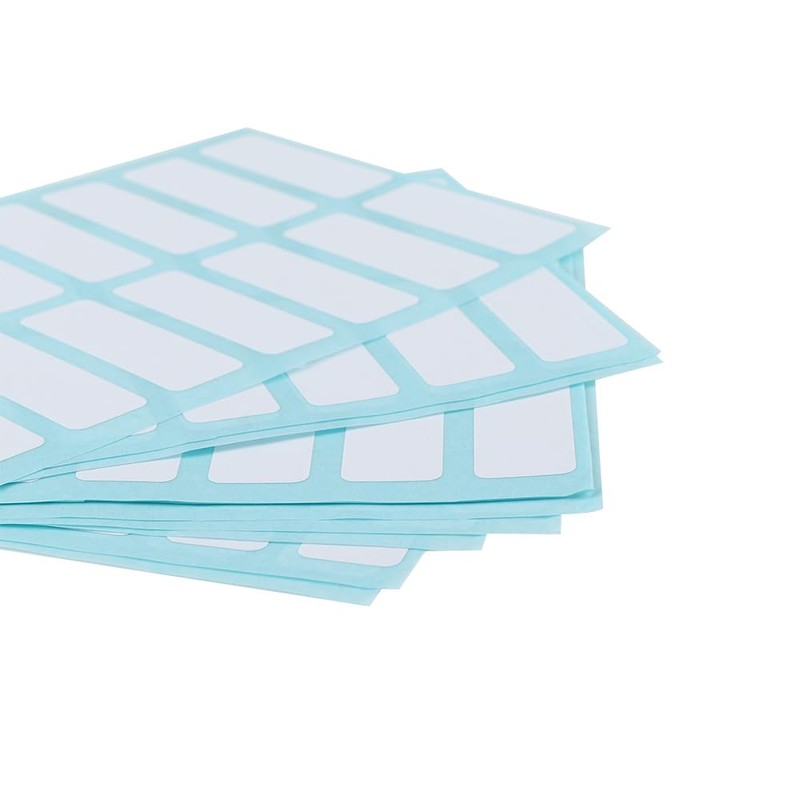 Vctitil 168pcs in 12Sheets Price Sticker Blank Note Labels Sticky