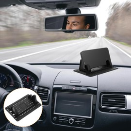CALLARON Phone Holder for Car Universal -Slip Dashboard Car Vehicle Cellphone Mobile Phone Pad Mounting Mat Black