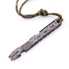 Titanium Pry Bar Crowbar Nail Puller Outdoor Survival With Pocket