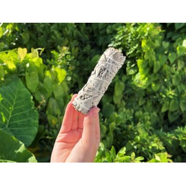 White Sage Smudge Stick + Palo Santo Wood Stick - House Cleansing Bundle