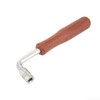 Dilwe Piano Tuning Key, L Shape Stainless Steel Plastic Handle