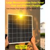 Engrepo Solar Light Outdoor, 10000LM Luces Solares Dusk to Dawn