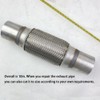 2.5 Inch Flex Pipe Exhaust 2.5'' Flexible Exhaust Pipe Coupler