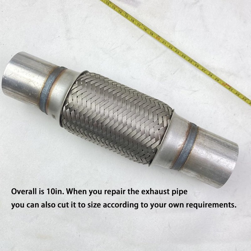 2.5 Inch Flex Pipe Exhaust 2.5'' Flexible Exhaust Pipe Coupler