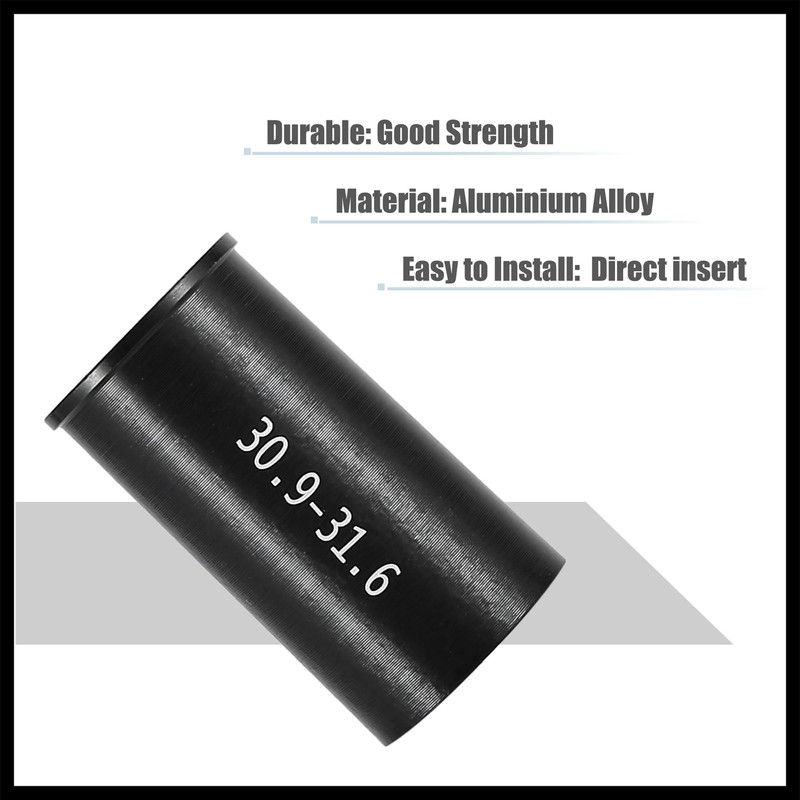 Hihaha 30.9 to 31.6mm Bicycle Bike Seat Post Tube Adapter