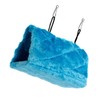 BESPORTBLE Plush Snuggle Bird Hammock for Parrots Warm Hanging Hideaway