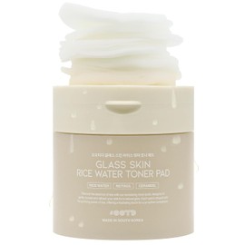 Toner Pads for Dry Dull Sensitive Skin Korean, #OOTD Retinol Ceramides Strengthen Skin Barrier Smoothing Hydrating, Toner Pad 70Pads 4.05oz 120ml