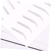 FRCOLOR 2 Sheets/20 Pairs Waterproof Eyebrow Stickers Long Lasting Hair-like