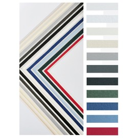 walther Design PassepArtouts Grey for Frame size: 13 x 18 cm, Picture size: 9 x 13 cm PassepArtouts PA318D