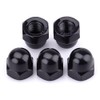 7/16"-14 Hex Head Acorn Cap Nuts, 304 Stainless Steel 18-8
