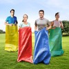 24PCS Outdoor Games Potato Sack Race Bag, Carnival Games,3-Legged Race