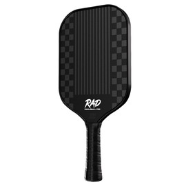 RAD Retro Pro Pickleball Paddle Set – USAPA Approved – T700 Carbon Fiber Surface & 16mm Full-Cell Polypropylene Honeycomb Core for Power & Control – Includes Pickleball Balls & Tote Bag