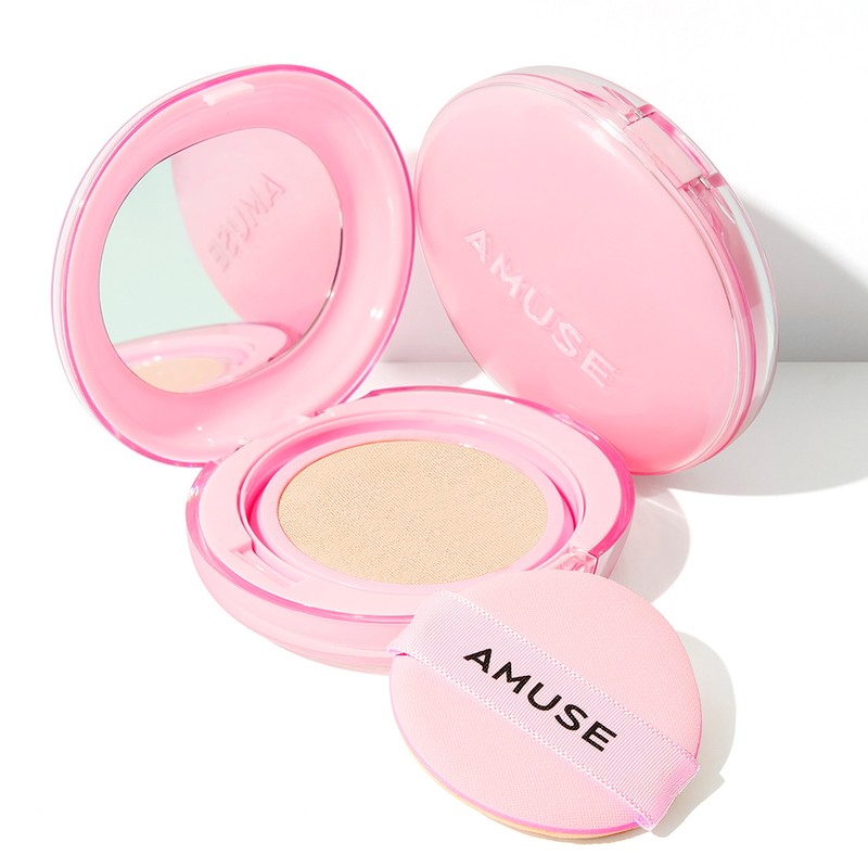 Amuse Dew Power Vegan Cushion original + 2 refills, 1.5
