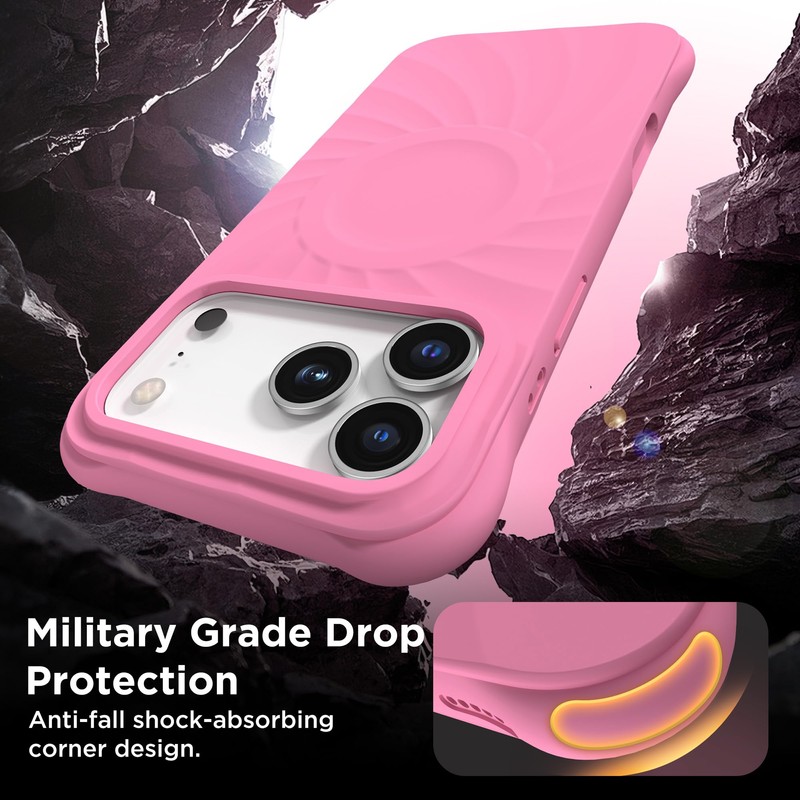 COFFKER - Funda compatible con 17 Pro Max, [cobertura de