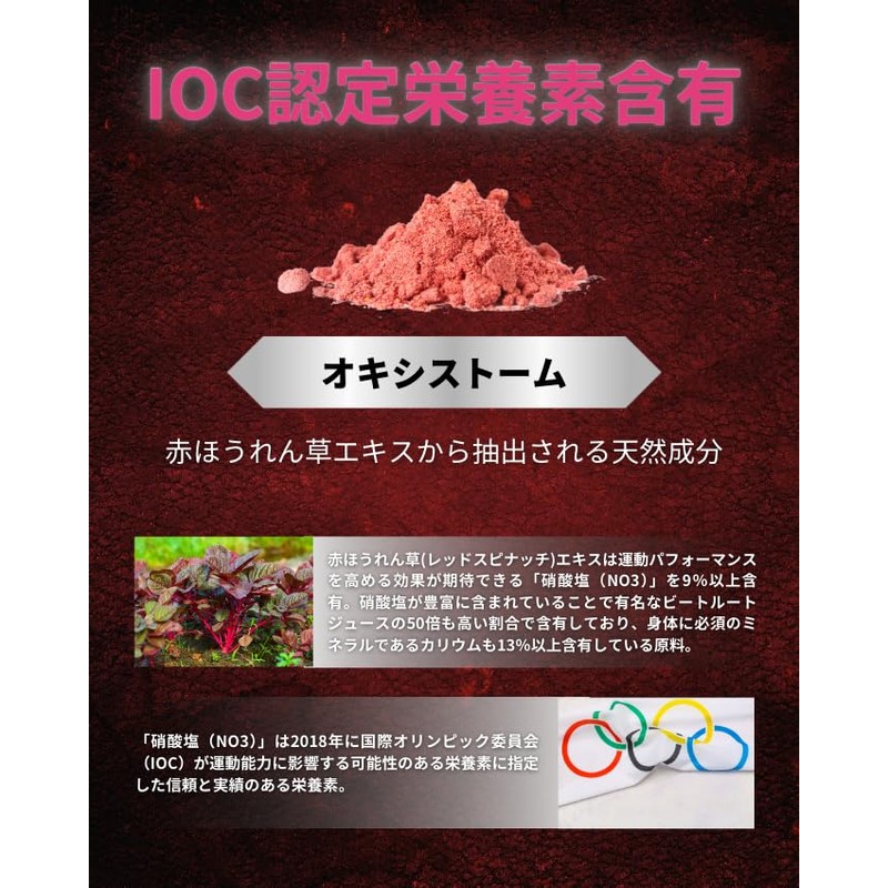 NOCA 150粒 30日分 超 NO系 メンズサプリ オキシストーム シトルリン アルギニン 亜鉛