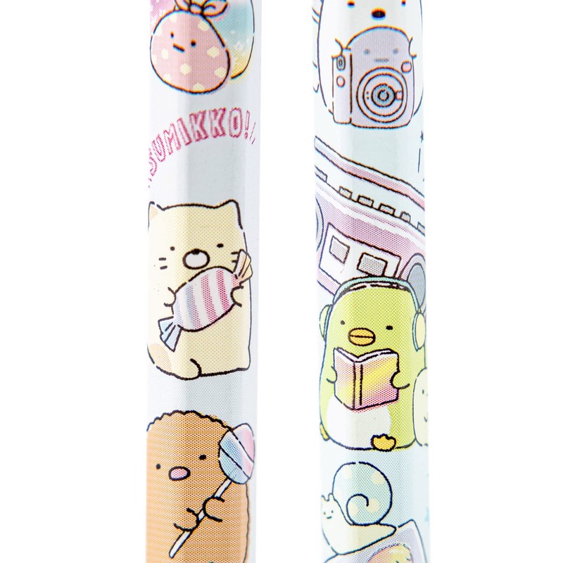 San-X PH14203 Sumikko Gurashi Happy School Pencil, 2B, 6 Pieces