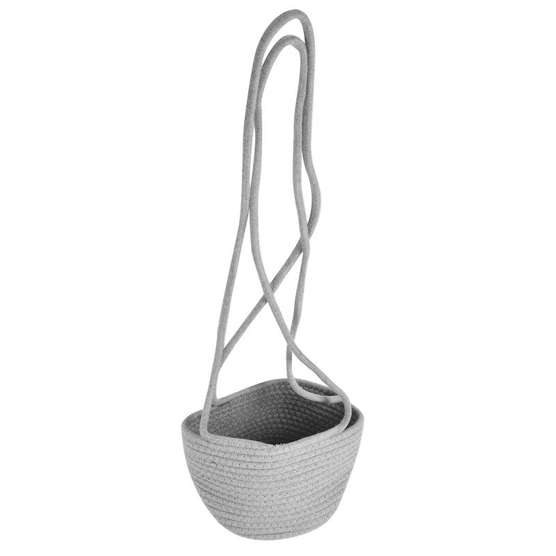 Hanging Basket Cotton Jute Rope Durable Hanging Planter Plant Holder