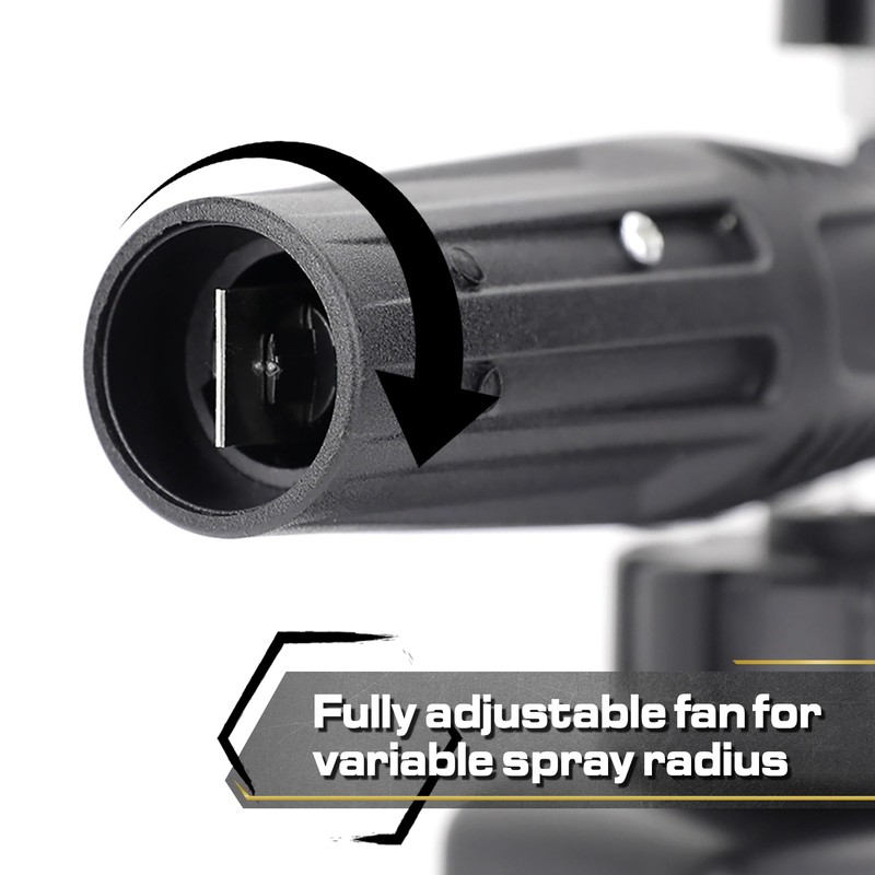 Blackline Foam Cannon for Pressure Washers (Wide Mouth), Durable Foam