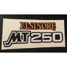 Honda Elsinore MT250, 74-83  Side Cover Decal, Graphic
