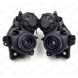 XKMT-Left Right Headlight Head Lamp Assembly Compatible With YZF R1 YZF-R1 2007 2008 [B01N64VV1B]