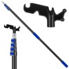 7-30 Ft Telescopic Extension Pole with Hook for Xmas Lights,