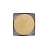 Caspari Round Luster Felt-Backed Coasters in Gold - 8 Per