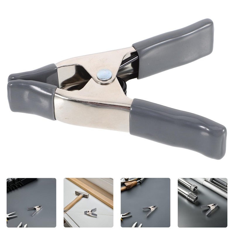 COHEALI 3pcs Heavy Duty Metal Spring Clips for Photography Backdrops