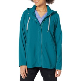 WonderWink RENEW Women's Convertible Hood Jacket, Caribbean, L