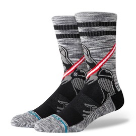 Stance Unisex Darth Crew Black SM (US Men's Shoe 3-5.5, Women's Shoe 5-7.5) One Size