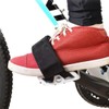 2 x Black Pedal Straps for Bike Pedals and Cleats