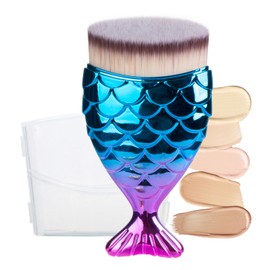 UNIMEIX Sunscreen Brush for Face Kabuki Brush Sunscreen Applicator for Kids Foundation Makeup Brushes for Liquid Foundation Powder Cream Contour Buffing Stippling Blending